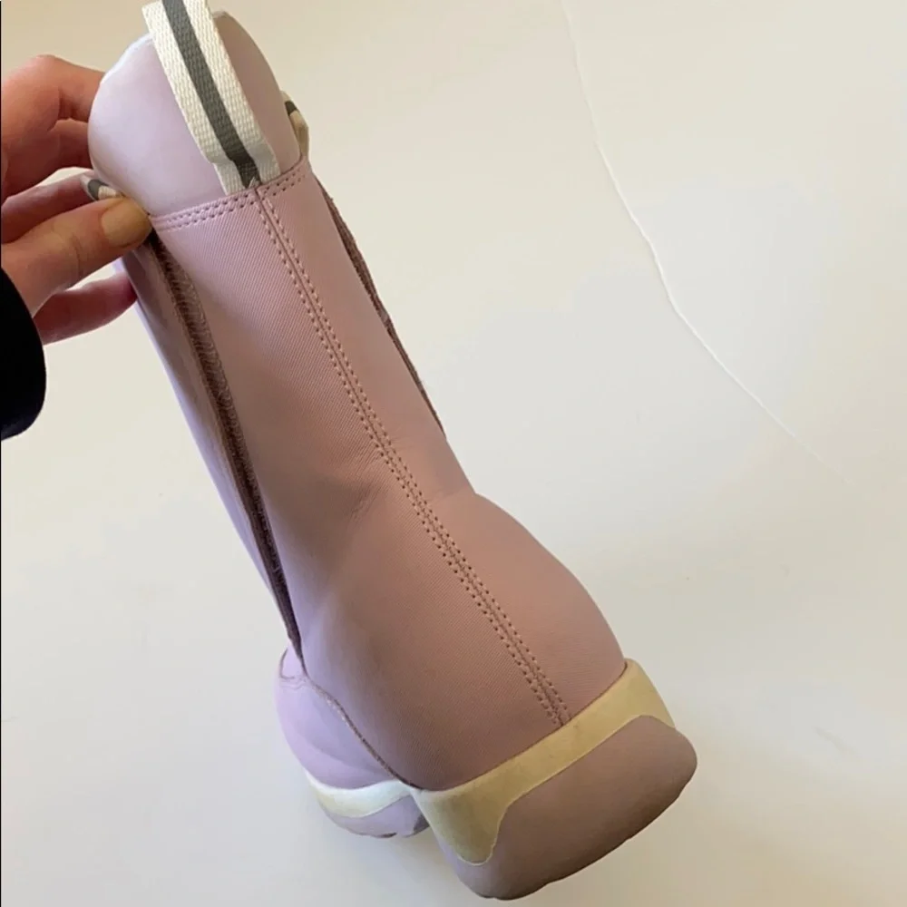 Lands' End pink snow boots